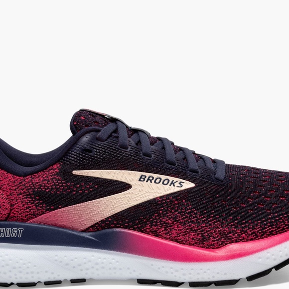 NIB Brooks Ghost 16 Women’s Size 8 peacoat/raspberry/apricot - Picture 2 of 6